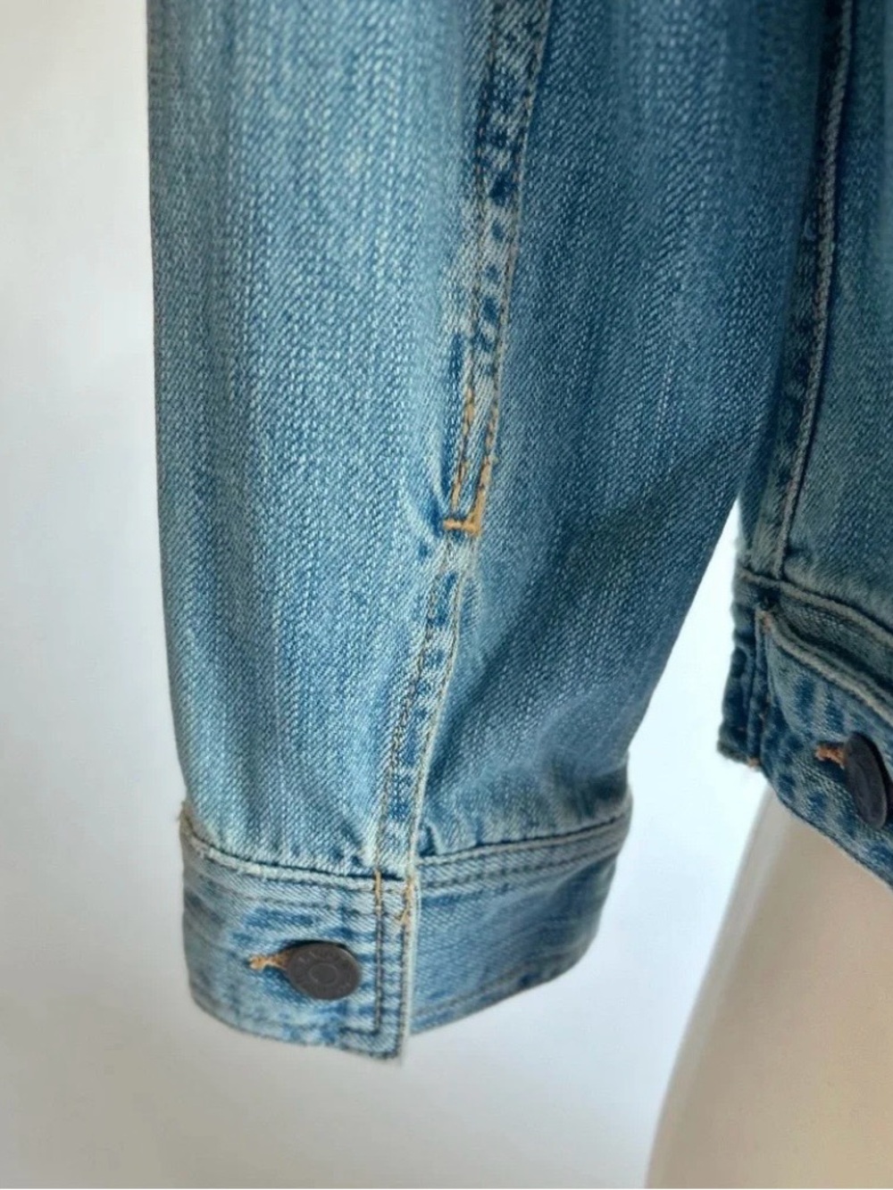 Ralph Lauren Blue Denim Cotton Classic Jacket size S - Picture 9 of 13